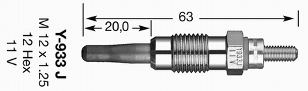 Bougie de préchauffage D-Power 25